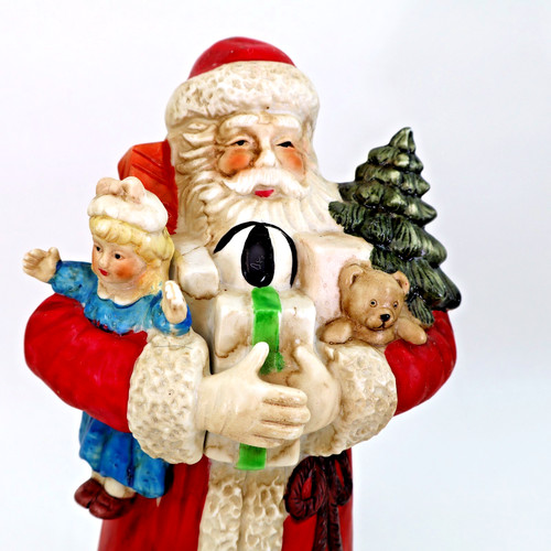 Old world santa rotating - world,
